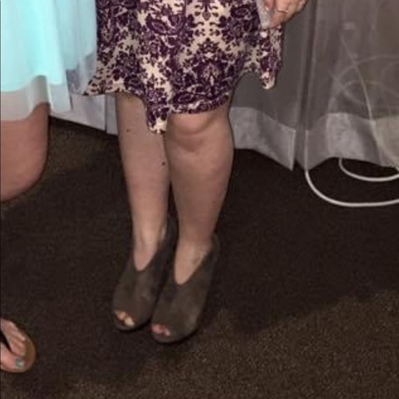 Suede heels - Picture 4 of 4